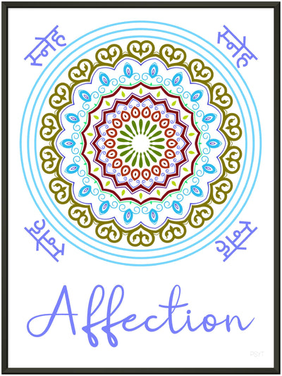 Affection - Inspirational Series 1 Metal Frame