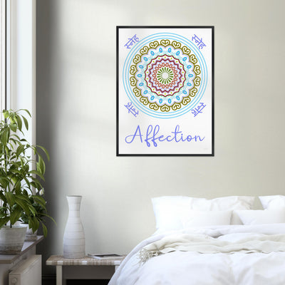 Affection - Inspirational Series 1 Wood Frame