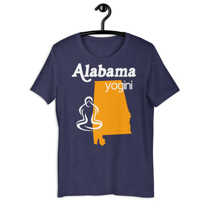 Alabama Map Yogini Dark Shirt