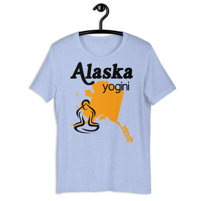 Alaska Map Yogini Light Shirt