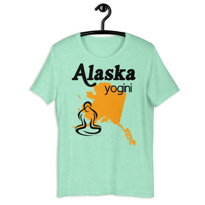 Alaska Map Yogini Light Shirt