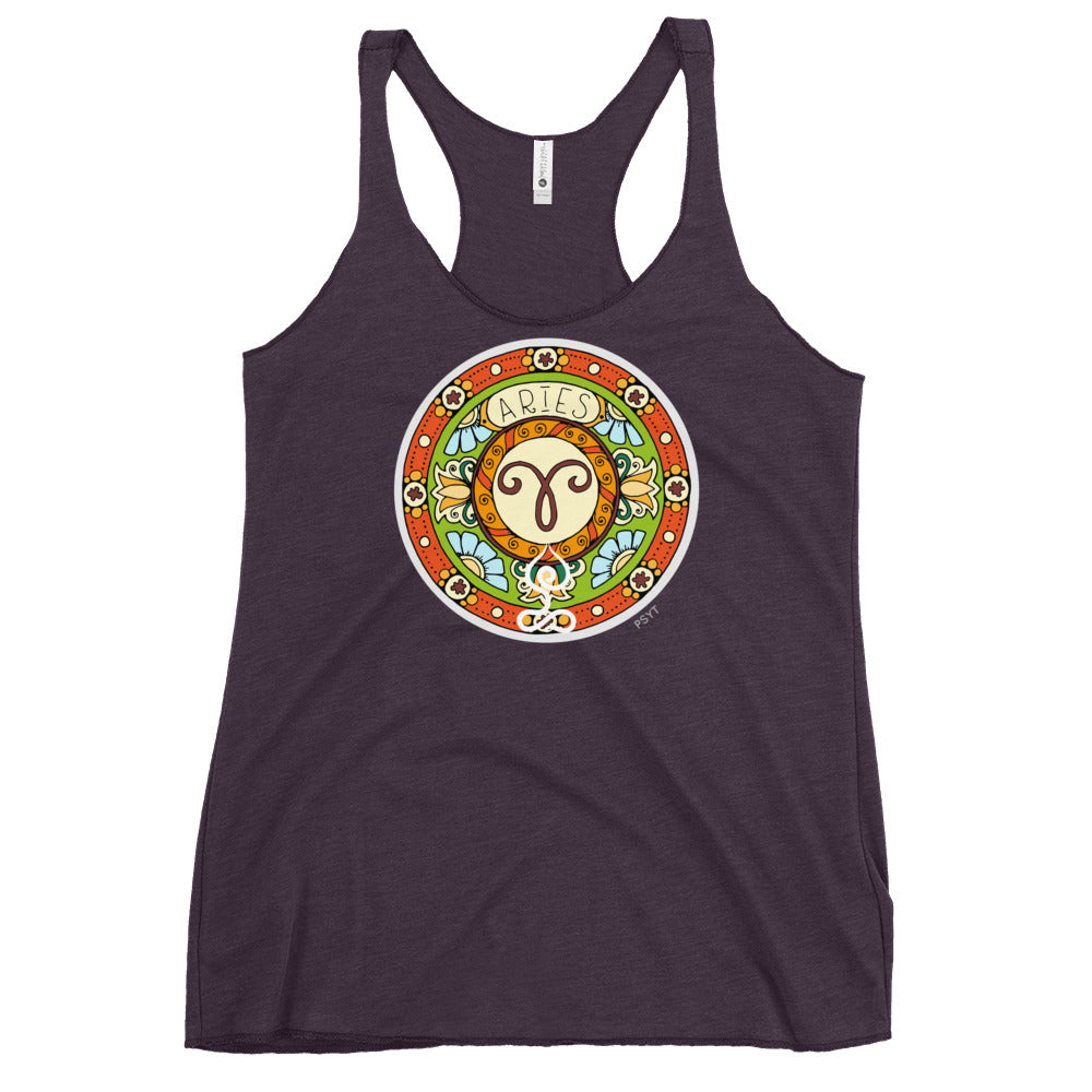 Aries Yogastrology Racerback Tank Top