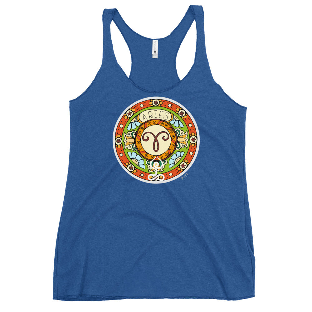 Aries Yogastrology Racerback Tank Top