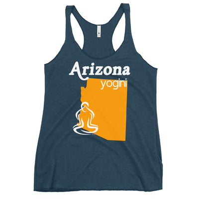 Arizona Map Yogini Dark Color Tank Top