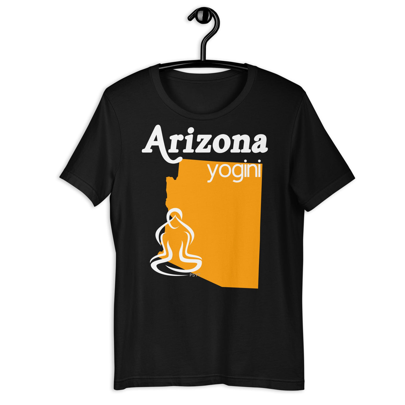 Arizona Map Yogini Dark Shirt