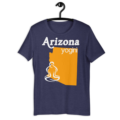 Arizona Map Yogini Dark Shirt