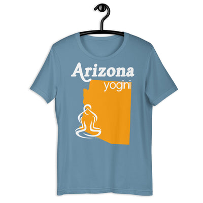 Arizona Map Yogini Dark Shirt