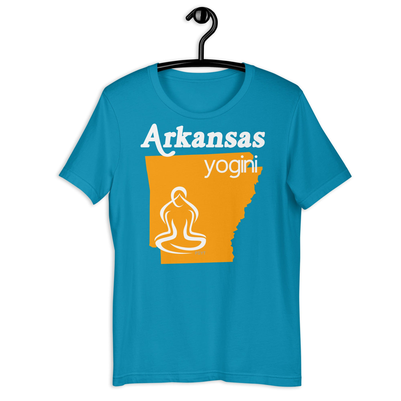 Arkansas Map Yogini Dark Shirt