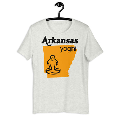 Arkansas Map Yogini Light Shirt