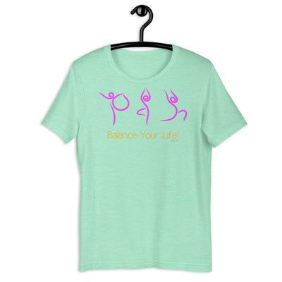 Balance Your Life Yoga Routine Shirt