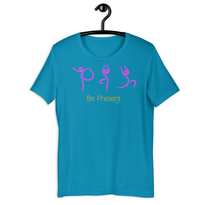 Be Present Yoga Routine Shirt