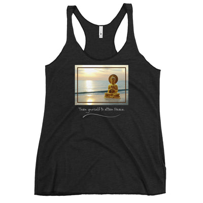 Beach Buddha Quote Tank Top