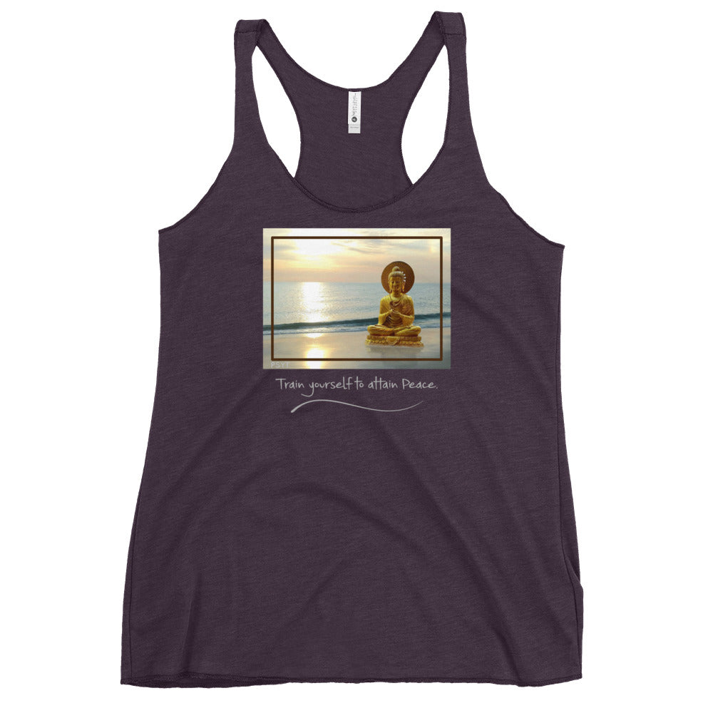 Beach Buddha Quote Tank Top