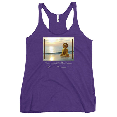 Beach Buddha Quote Tank Top