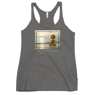 Beach Buddha Quote Tank Top