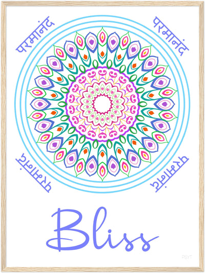 Bliss - Inspirational Series 1 Wood Frame