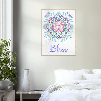 Bliss - Inspirational Series 1 Wood Frame