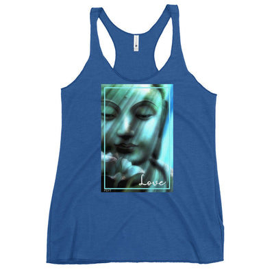 Blue Buddha Love Tank Top