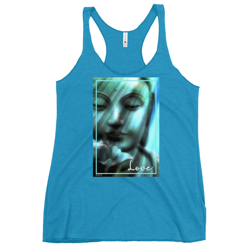 Blue Buddha Love Tank Top