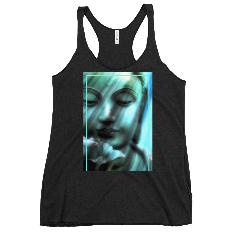 Blue Buddha Tank Top