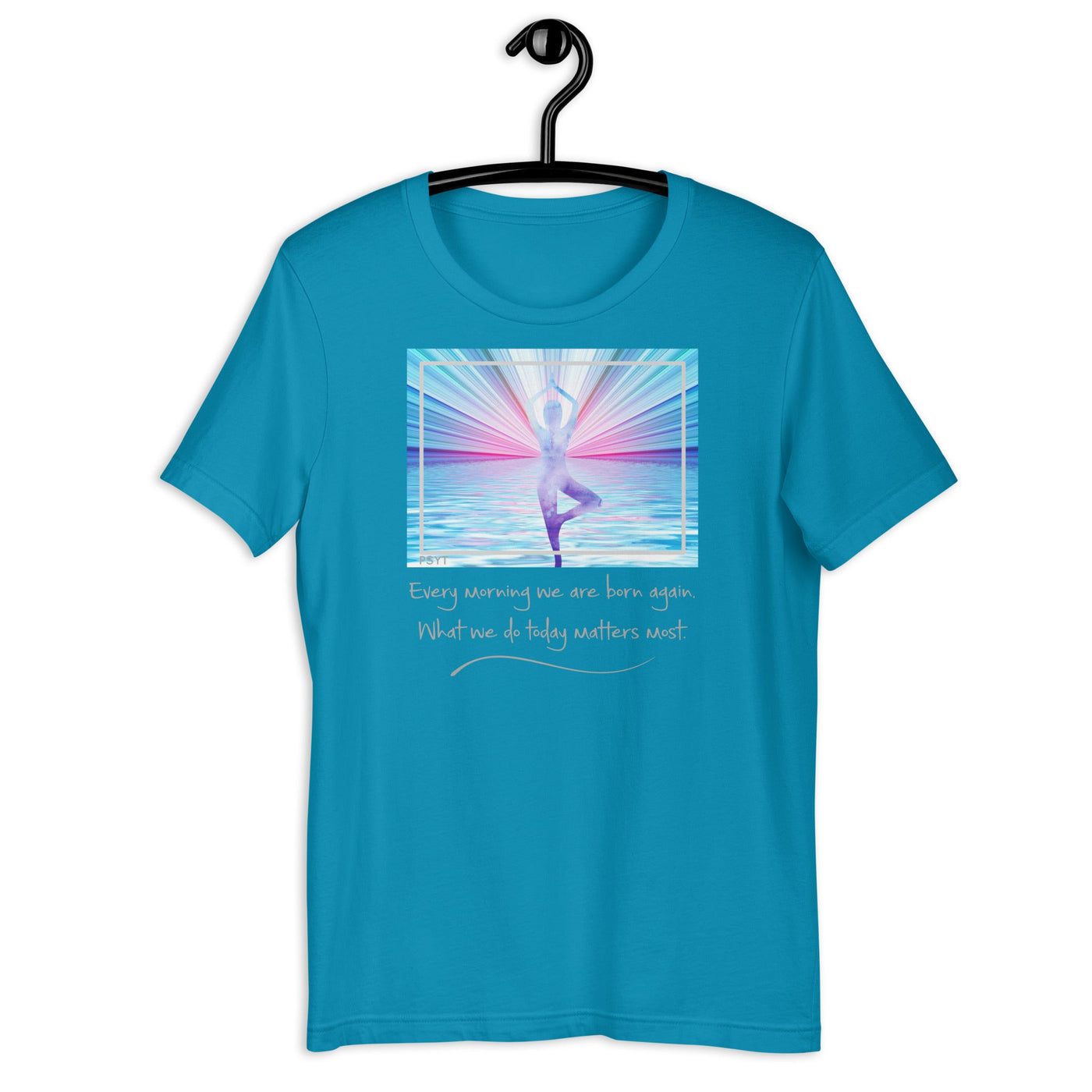 Blue Dawn Buddha Quote Shirt