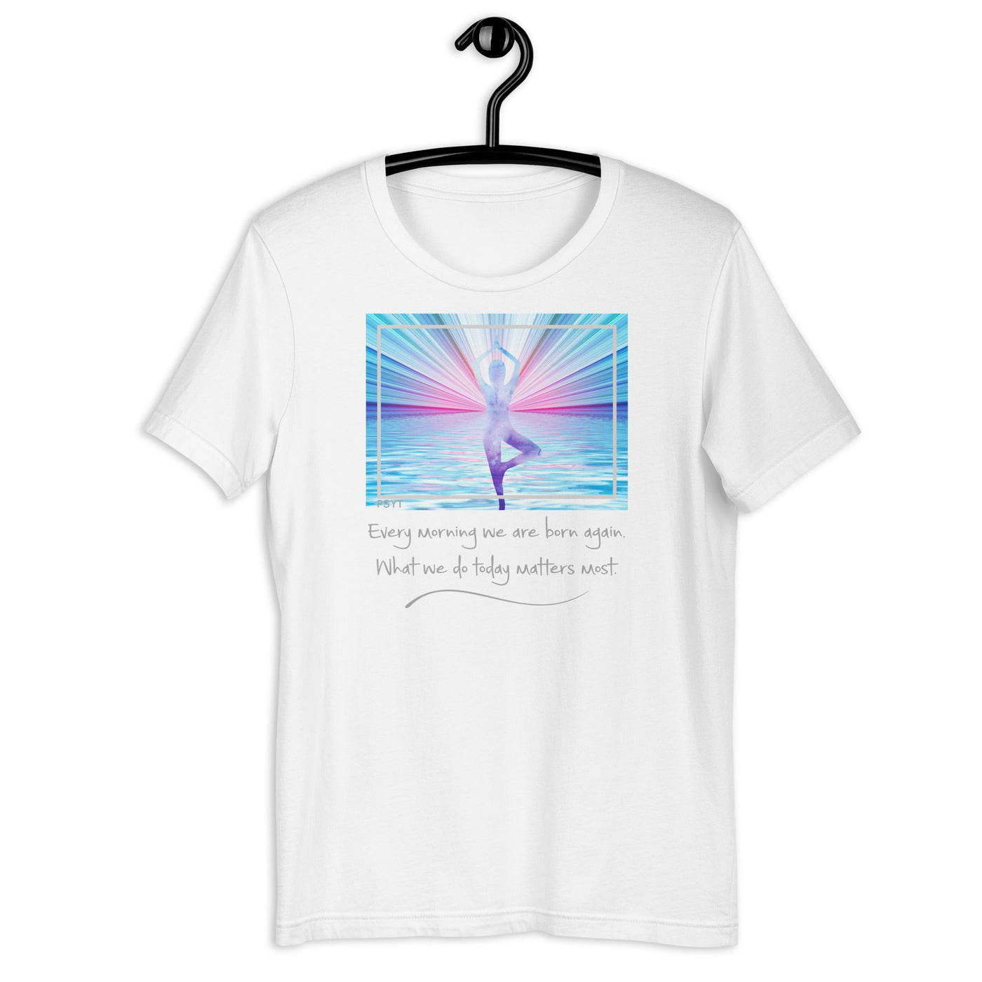 Blue Dawn Buddha Quote Shirt