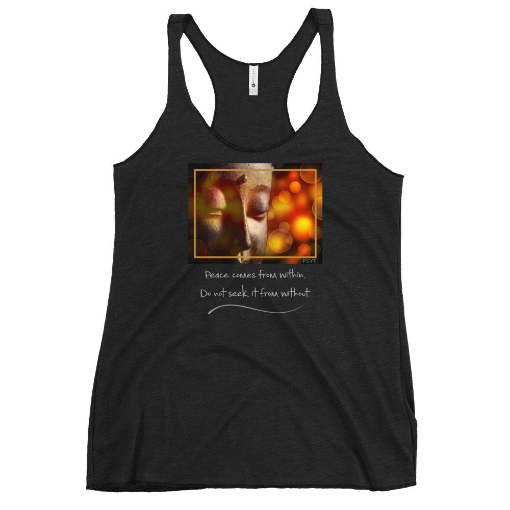 Bubble Buddha Quote Tank Top