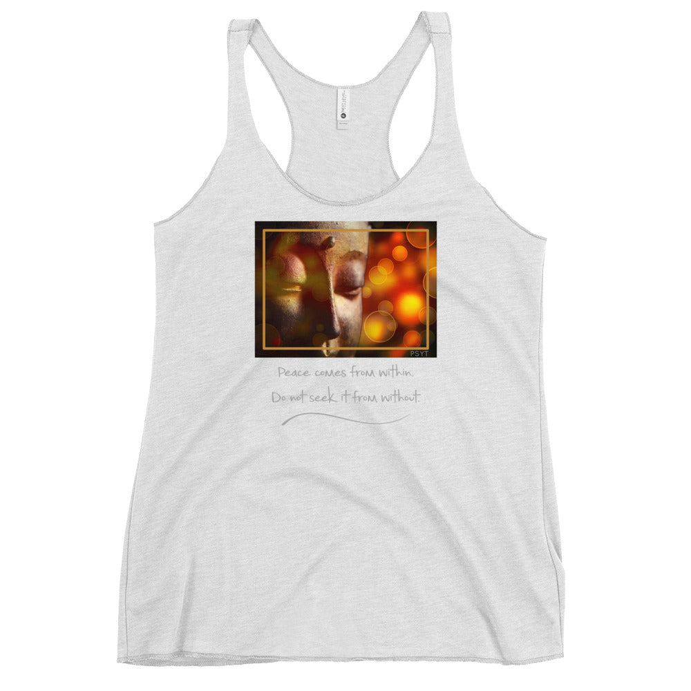 Bubble Buddha Quote Tank Top