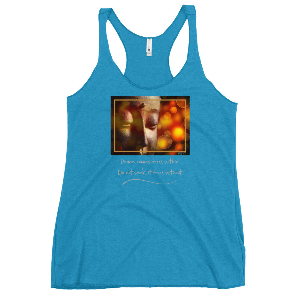 Bubble Buddha Quote Tank Top