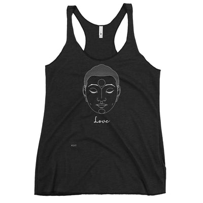 Buddha Face Love Dark Color Tank Top