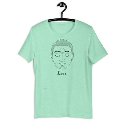 Buddha Face Love Light Color Shirt