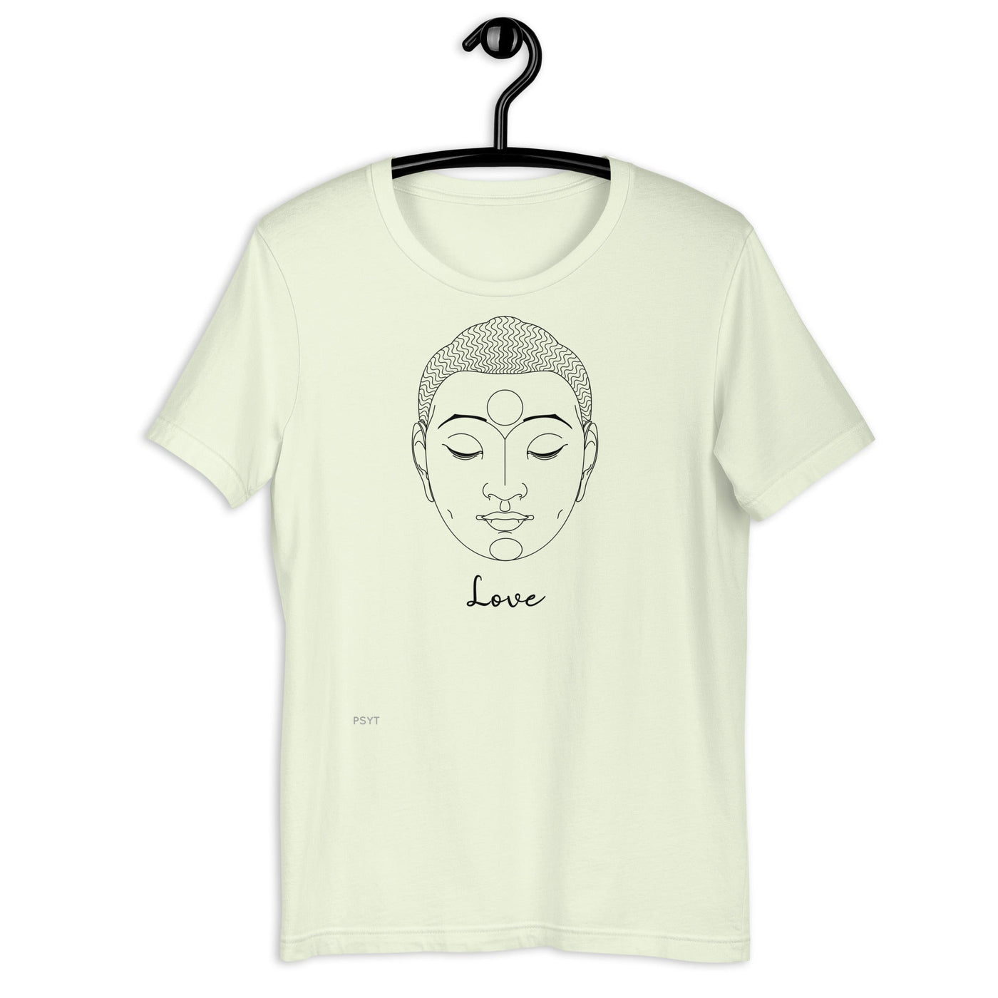 Buddha Face Love Light Color Shirt