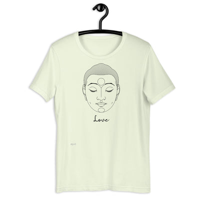 Buddha Face Love Light Color Shirt