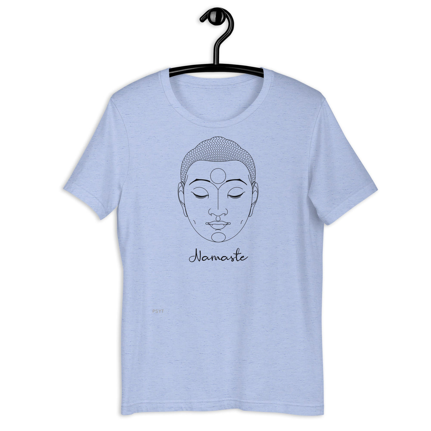 Buddha Face Namaste Light Color Shirt