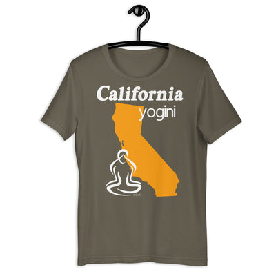 California Map Yogini Dark Shirt