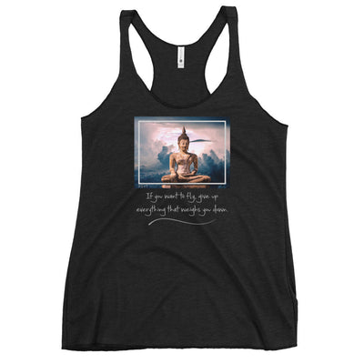 Cloud Buddha Quote Tank Top