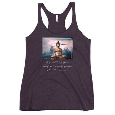 Cloud Buddha Quote Tank Top