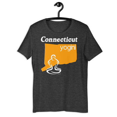 Connecticut Map Yogini Dark Shirt