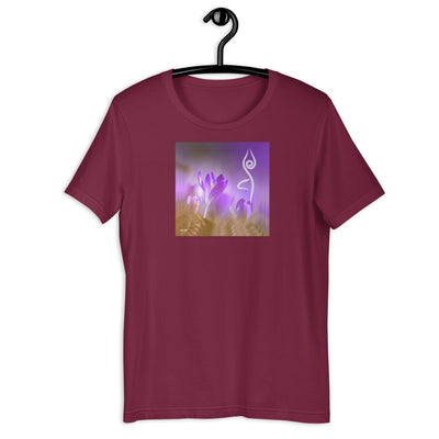 Crocus Flower Tree Pose Shirt