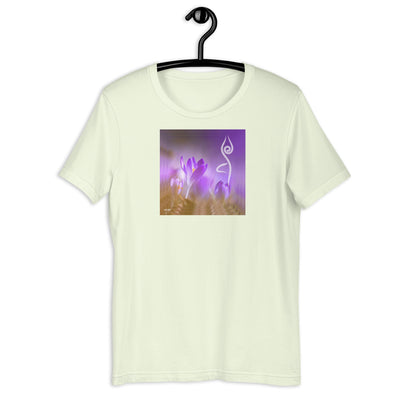 Crocus Flower Tree Pose Shirt