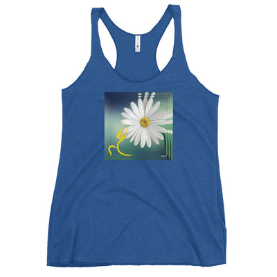 Daisy Flower Warrior Pose Tank Top