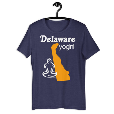 Delaware Map Yogini Dark Shirt