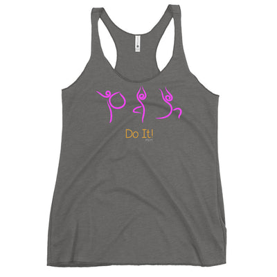 Do It Yoga Routine Racerback Tank Top