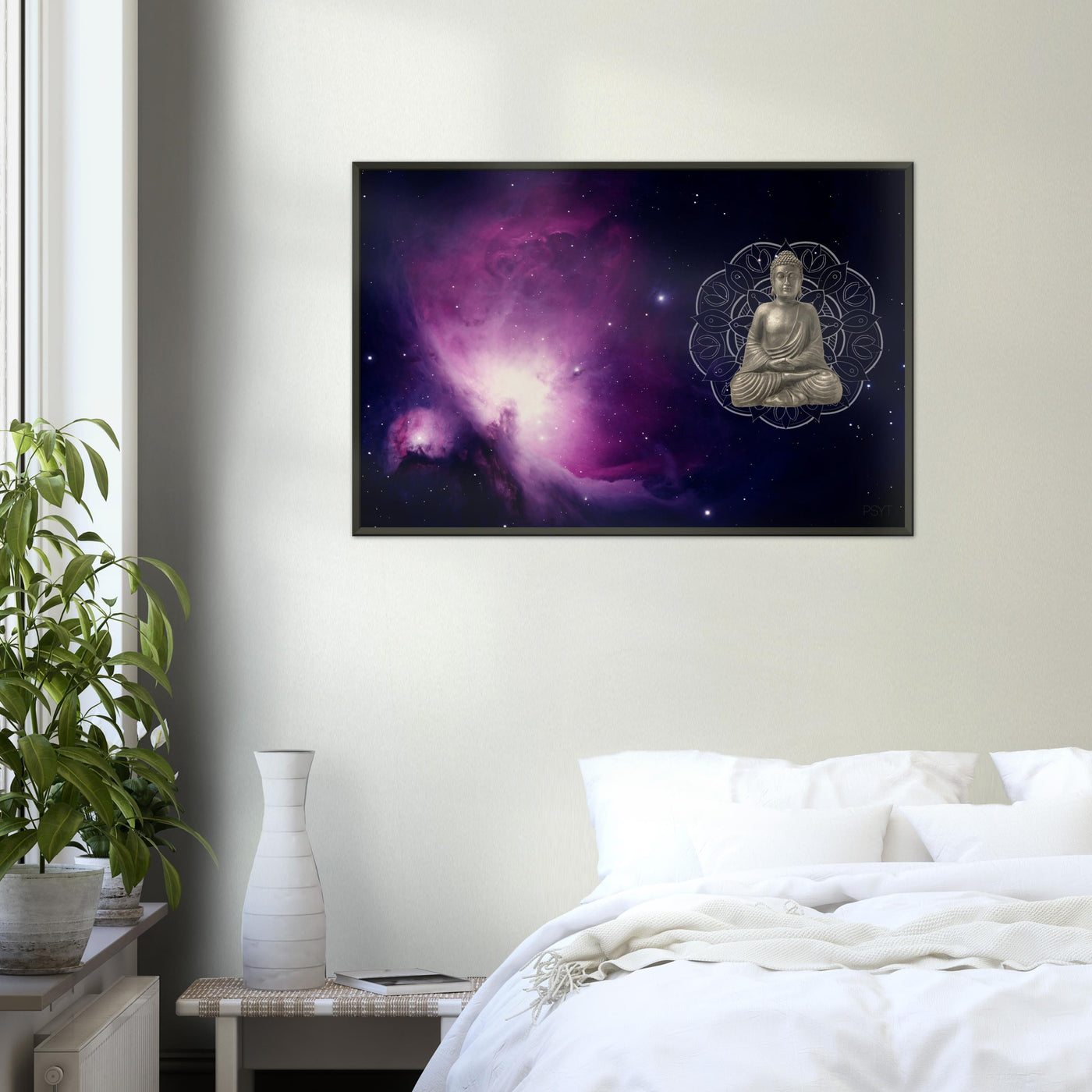 Endless Buddha Orion Nebula Metal Frame