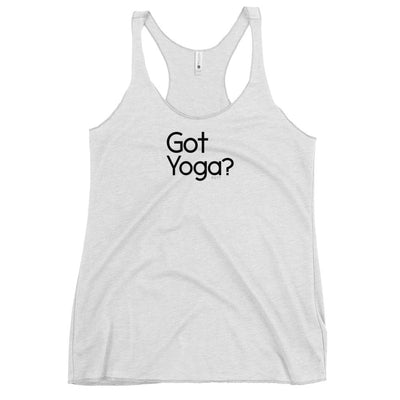 Fact: Got Yoga? White Tank Top