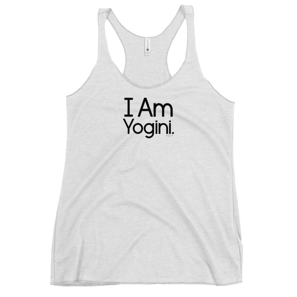 Fact: I Am Yogini White Tank Top