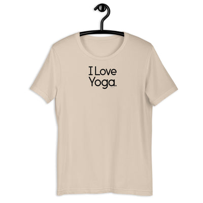 Fact: I Love Yoga Light Color Shirt