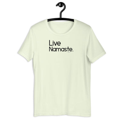 Fact: Live Namaste Light Color Shirt