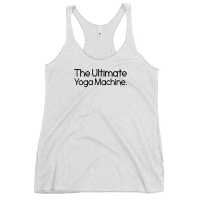 Fact: The Ultimate Yoga Machine White Tank Top