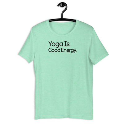 Fact: Yoga Is Good Energy Light Color Shirt